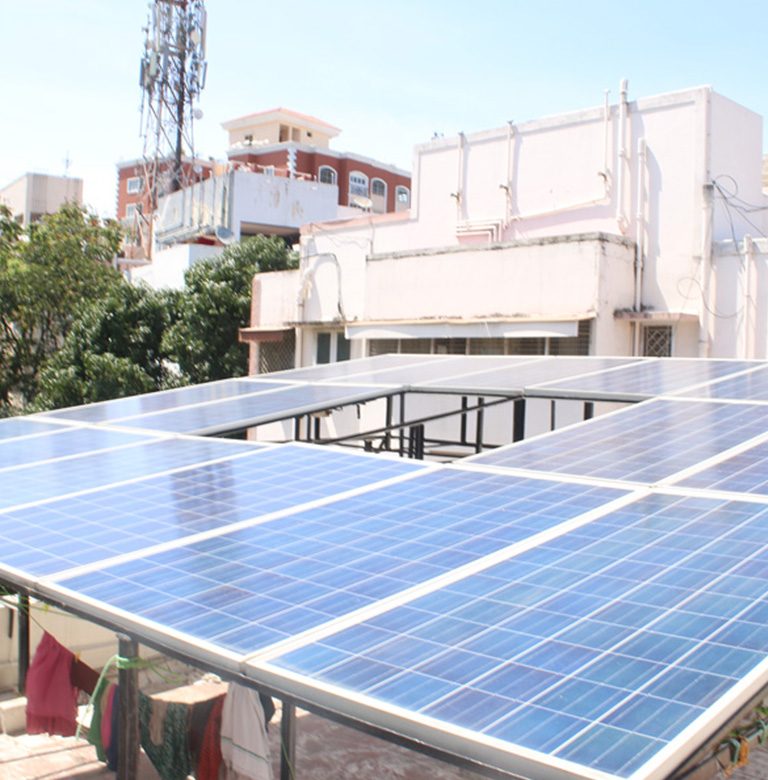 Tamarai Tech Park,Guindy,Chennai,14 KW capacity Sun Sine